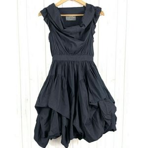 All Saints Black Hitched Lorinna Dress